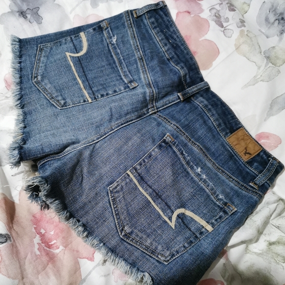 (2 for $40) AE High Waisted Festival Shorts NWOT - Picture 4 of 4